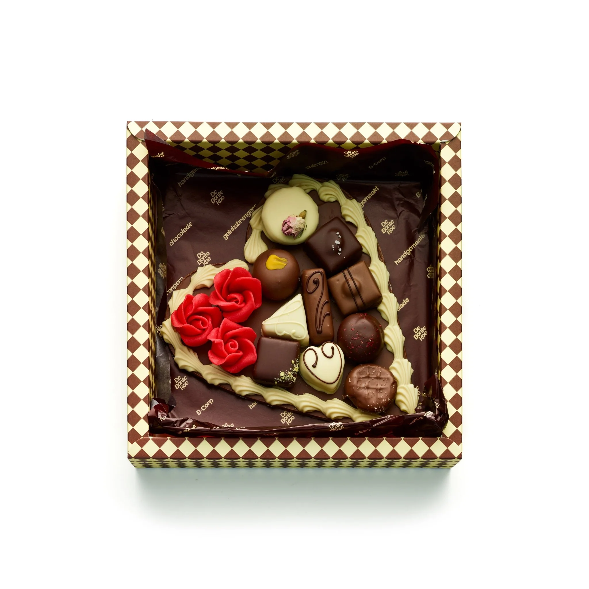 Chocolade hart met bonbons - Image 3