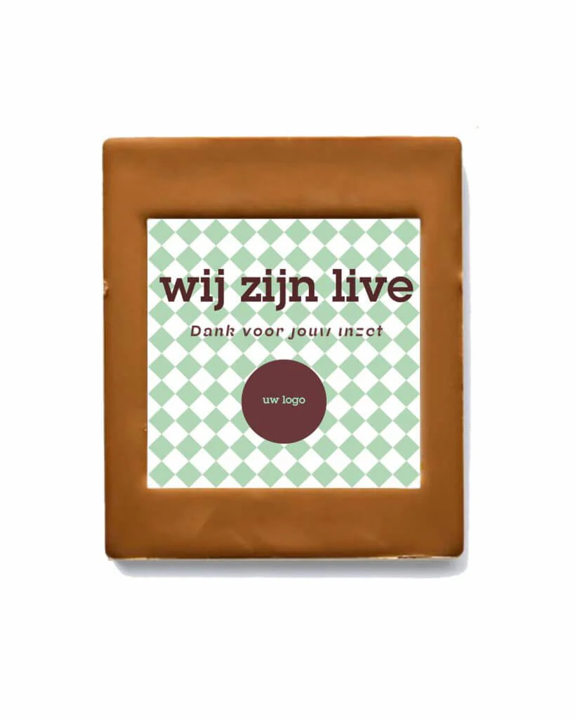 Chocolade Wenskaart | Eigen Ontwerp - Image 5